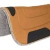 Mustang Canvas Felt Bottom Round Ranch Pad -Horse Supply Store TE001345