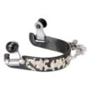 Royal King BS Silver Floral Bumper Spurs -Horse Supply Store TE003788