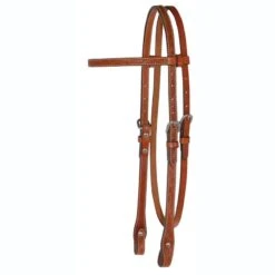 Circle Y Floral Tooled Browband Headstall -Horse Supply Store TE004515 256245