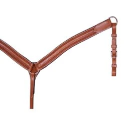 Circle Y Shell Tool Shaped Breast Collar