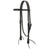 Weaver Black Leather Browband Headstall -Horse Supply Store TE005609