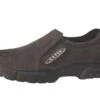 Roper Mens Mahogany Suede Slip On Shoe -Horse Supply Store TE005793