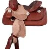 King Series Mini Half Tooled Western Saddle -Horse Supply Store TE007237 P