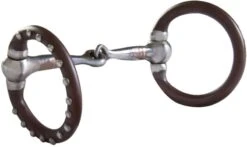 Westen AT Dot Snaffle O-Ring Bit