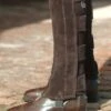 Ovation Ladies Suede 1/2 Chap W/Velcro -Horse Supply Store TE010788 P