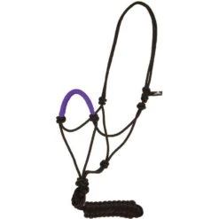 Mustang Solid Nose Rope Halter -Horse Supply Store TE011745 433849 03