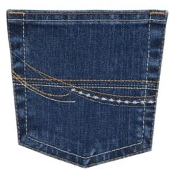 As Real As Wrangler Classic Fit Boot Cut Jeans -Horse Supply Store TE011981 04