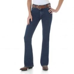 As Real As Wrangler Classic Fit Boot Cut Jeans -Horse Supply Store TE011981 431278 03