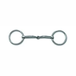 Myler SS Loose Ring W/ Sweet Iron Snaffle