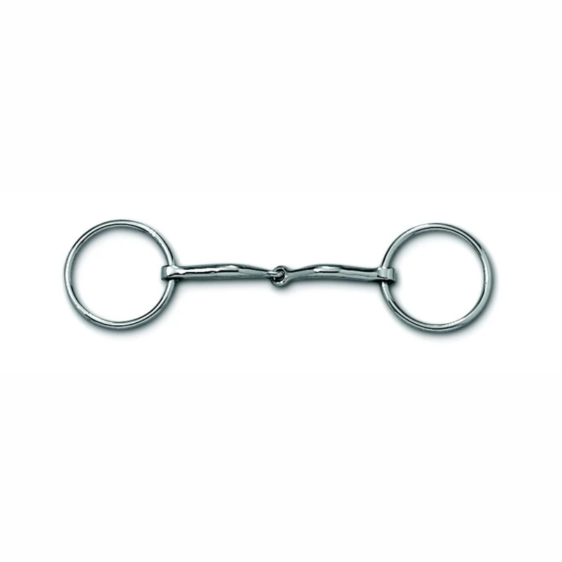 Myler SS Loose Ring W/ Sweet Iron Snaffle 3 Myler SS Loose Ring W/ Sweet Iron Snaffle