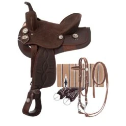 Tough1 Eclipse Rnd 5-Pc Trail Basic Saddle Pkg -Horse Supply Store TE016102 480709