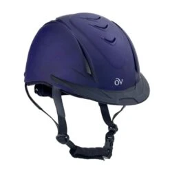 Ovation Metallic Schooler Helmet -Horse Supply Store TE016193 PPL