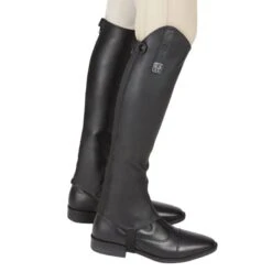 Huntley Brazilian Leather Half Chaps -Horse Supply Store TE017204 03