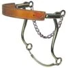 Reinsman Flat Leather Nose Mechanical Hackamore -Horse Supply Store TE018257