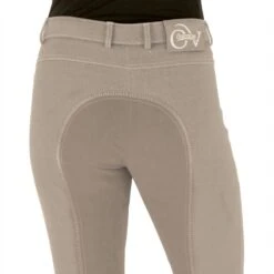 Ovation Euro Melange Full Seat Breech -Horse Supply Store TE021051 01 522135