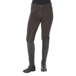 Ovation Euro Melange Full Seat Breech -Horse Supply Store TE021051 522121