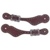 Weaver Ladies Spotted Oiled Spur Straps -Horse Supply Store TE021644