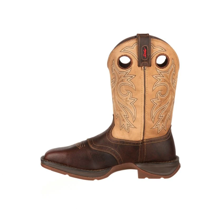 Durango Mens Rebel Saddle Up Tan Pull On Boots 3 Durango Mens Rebel Saddle Up Tan Pull On Boots