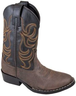Smoky Mountain Youth Monterey Brn/Blk Boots