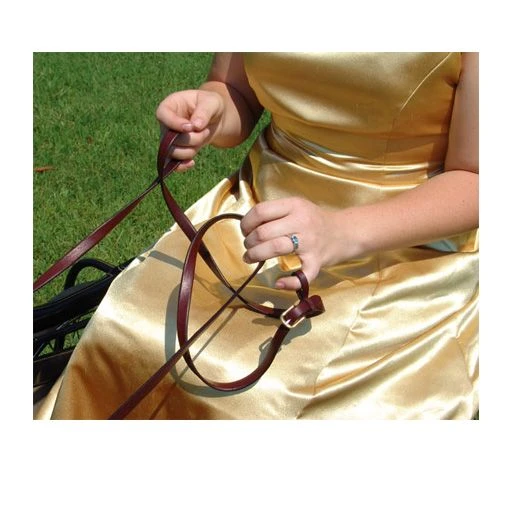 Ozark Mini Fancy Rolled Leather Harness 7 Ozark Mini Fancy Rolled Leather Harness - Image 5