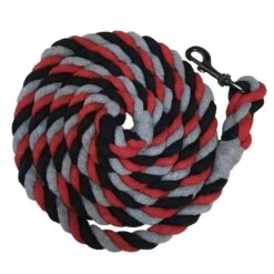 Kensington 10ft Heavy Cotton Tri-Colored Lead -Horse Supply Store TE024724 559318
