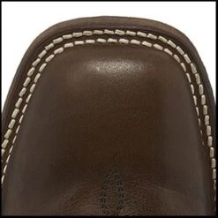 Nocona Mens Deputy Square Toe Brown Boots -Horse Supply Store TE025391 6