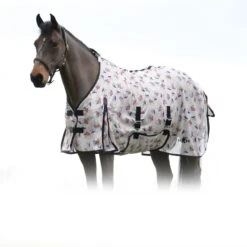 Saxon Mesh Gusset Belly Wrap Fly Sheet 17 Saxon Mesh Gusset Belly Wrap Fly Sheet -Horse Supply Store TE025734 828298 01