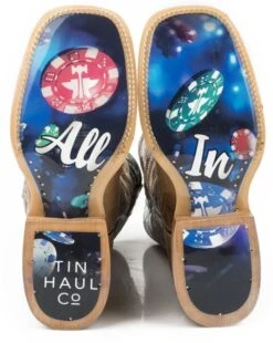 Tin Haul Mens High Roller Boots 7 Tin Haul Mens High Roller Boots -Horse Supply Store TE025915 3