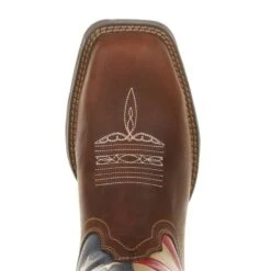 Lady Rebel Durango Steel Toe Flag Work Boots -Horse Supply Store TE026273 3