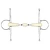 Happy Mouth Double Joint Roller Full Cheek Bit -Horse Supply Store TE027156