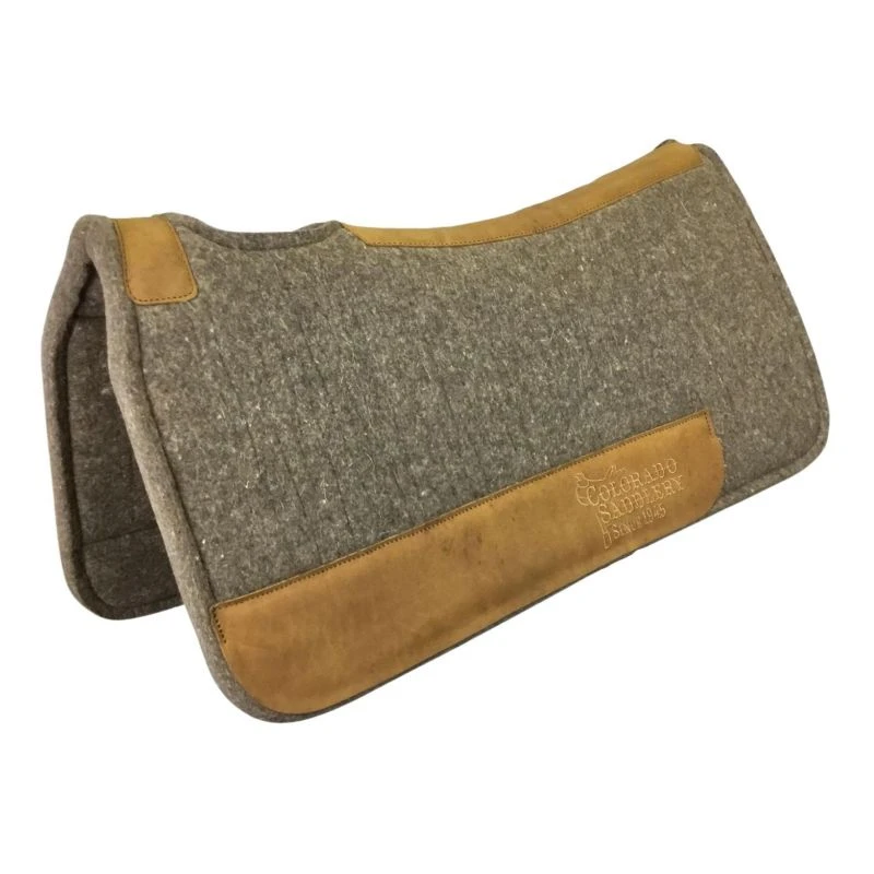 Colorado Saddlery Pressed Wool Contour Pad 6 Colorado Saddlery Pressed Wool Contour Pad - Image 4