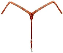 Weaver Texas Star Hermann Oak Taper Breast Collar