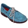 Ferrini Ladies Turquoise Loafers -Horse Supply Store TE027774