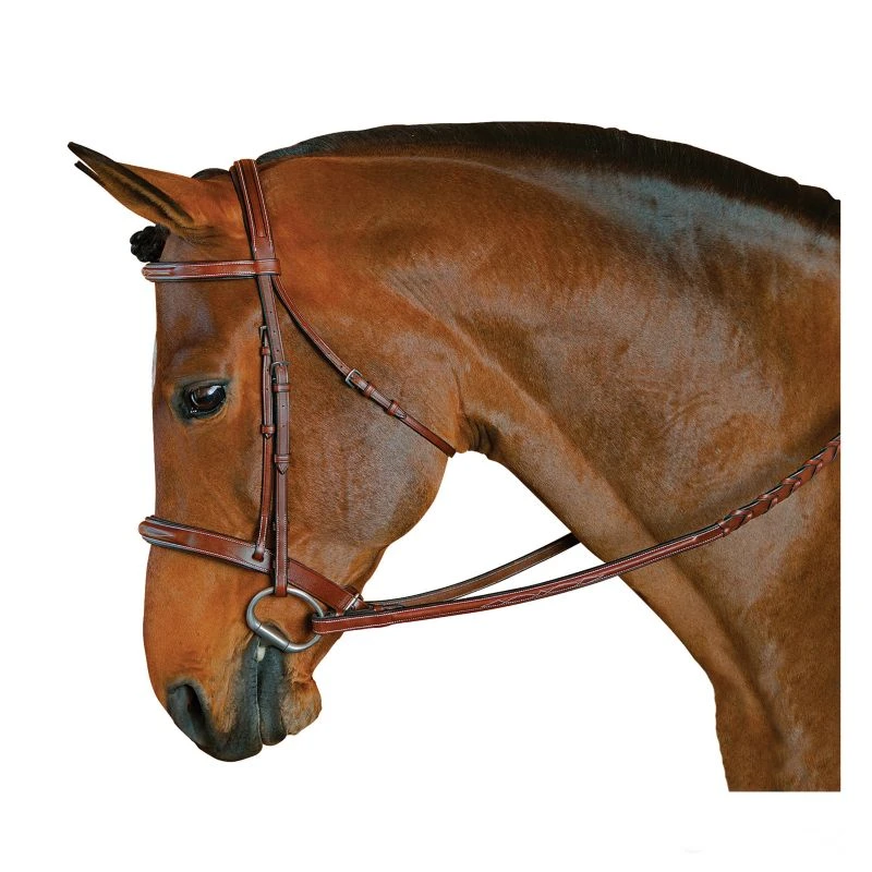 M Toulouse Devon Snaffle Hunter Bridle 4 M Toulouse Devon Snaffle Hunter Bridle - Image 2