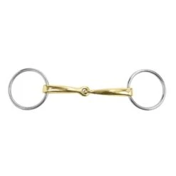 Sanft Curve Mouth Loose Ring Snaffle Bit 18mm