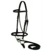 Gatsby Square Raised Bridle -Horse Supply Store TE027918