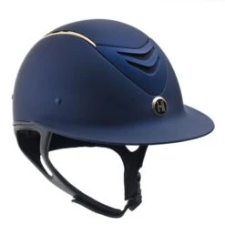 One K Avance Wide Brim RGS Helmet -Horse Supply Store TE028330 NVY 01