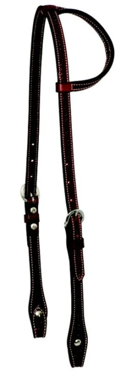 Cowboy Tack 5/8in Stamp Single Ear Headstall