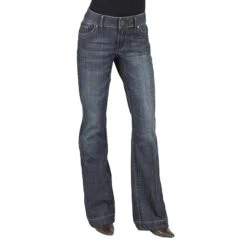 Stetson Ladies Blue Denim Trouser Jeans