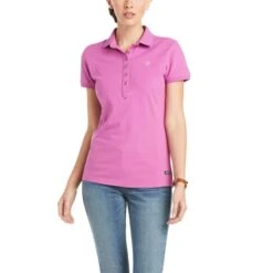Ariat Womens Prix 2.0 Polo -Horse Supply Store TE030988 860321 03
