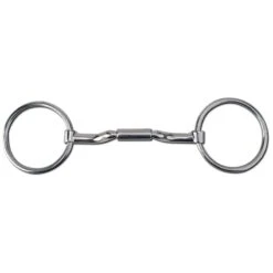 Myler Loose Ring Forward Tilted Port Bit