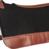 Mustang Contoured Black Wool Pad -Horse Supply Store TE032124 843202