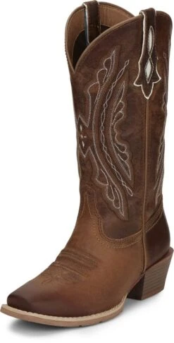 Justin Boots Justin Ladies Rein Square Toe Boots -Horse Supply Store TE032648 848711