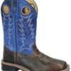 Smoky Mountain Childs Dusty Brown/Blue Boots -Horse Supply Store TE035401 P