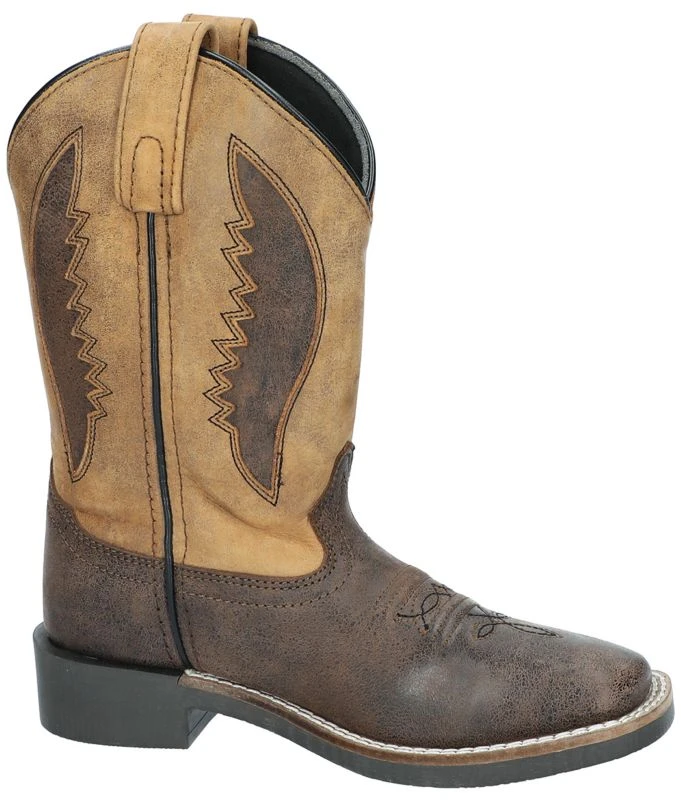 Smoky Mountain Childs Ranger Brown/Tan Boots 3 Smoky Mountain Childs Ranger Brown/Tan Boots