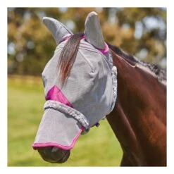 Weatherbeeta WB Deluxe Dura Mesh Mask W.Ears Nose -Horse Supply Store TE036078 886154