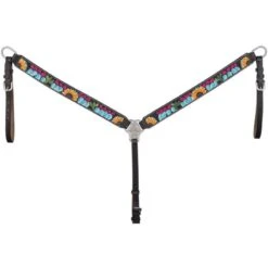 Tough1 Sunflower And Cactus Breast Collar