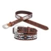 Circle Y Infinity Green Diamond Belt -Horse Supply Store TE036365