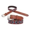 Circle Y Infinity Red Aztec Belt 1 Circle Y Infinity Red Aztec Belt -Horse Supply Store TE036366