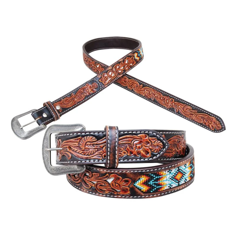 Circle Y Tribal Inlay Belt 3 Circle Y Tribal Inlay Belt